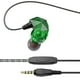thumbnail image 4 of QKZ Auriculares con cable Auriculares con sonido de alta fidelidad Auriculares deportivos de 3,5 mm Auriculares internos para teléfono, Verde Inevent EL002610-03B, 4 of 7
