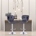 Bar Stools Set of 2 Office Pub Swivel Adjustable Counter Dining Chair