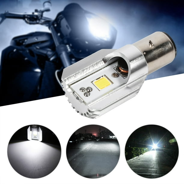 Ampoule LED H4 pour scooter moto 6500K phare de Croisement et Plein phare  12V