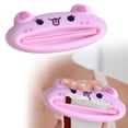 thumbnail image 1 of Huanglei Cute Animal Toothpaste Squeezer Bathroom PP Plastic Dispenser For Easy Toothpaste And Organization, 1 of 5