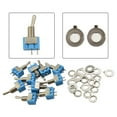 thumbnail image 2 of 10Pcs Mts-101 2 Broches Spst On-Off 2 Position 6A 250V Ac Mini Commutateurs, 2 of 9