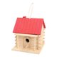 thumbnail image 4 of Casa para pájaros para el jardín, refugio para pájaros como regalo, para armar, colgante para el Rojo, 4 of 8
