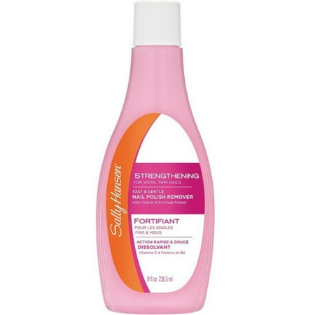 Sally Hansen Nail Polish Remover Strengthening, 8.0 FL (Best Way To Strengthen Nails)