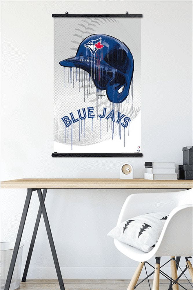 MLB Toronto Blue Jays - Drip Helmet 22 Wall Poster, 22.375" x 34"