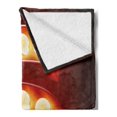 thumbnail image 2 of Letter S Soft Flannel Fleece Throw Blanket, Vintage Casino Sign Capitalized Letter Vibrant Color Palette Design, Cozy Plush for Indoor and Outdoor Use, 50" x 70", Vermilion Yellow Black, by Ambesonne, 2 of 5