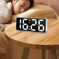 Multifunctional LED Mirror Alarm Clock Small Alarm Clock for Student