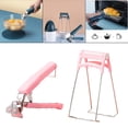 thumbnail image 4 of de pinzas para platos calientes de cocina Anti escaldado Pinza de cocina de silicona Pinza para licencia para hornear Pinzas para platos calientes 2x Cuenco Clip Rosa Macarena pinza de placa caliente, 4 of 8