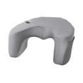 thumbnail image 5 of Esquirla Reading Pillow for Bed, Desk Pillow for Laptop Large Reading Pillow for Adults, for Sitting, Reading, Gaming, Couch Bed Floor Grey, 5 of 7