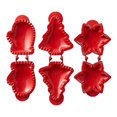 thumbnail image 2 of Plantillas para galletas navideñas, Mini plantillas para pasteles, tamaño de bolsillo, estampador de galletas a mano con temática navideña para, 2 of 5