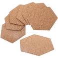 thumbnail image 6 of 10 Pcs Bulletin Cork Cork Board 10X10cm, 6 of 8