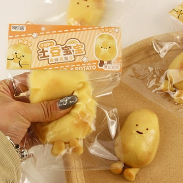 IGEED Super Cute Decompression Toy,Slow Rising Squishies Decompression Toys for Kids,Cute Stress Relief Simulation Food Squishys Scented Squeeze Toy, Anti-stress Soft Sensory Fidget Toy