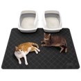 thumbnail image 1 of Tapete para arena de gato Conlun de PVC antideslizante e impermeable 120 x 89 cm, 1 of 8