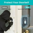 thumbnail image 5 of GHODEC Anti-Theft Doorbell Mounts No-Drill Video Doorbell Mount,Doorbell Holder for Apartment Door House Office,Suitable for R1/2/3/3Plus/4/Most Video Doorbells, 5 of 8
