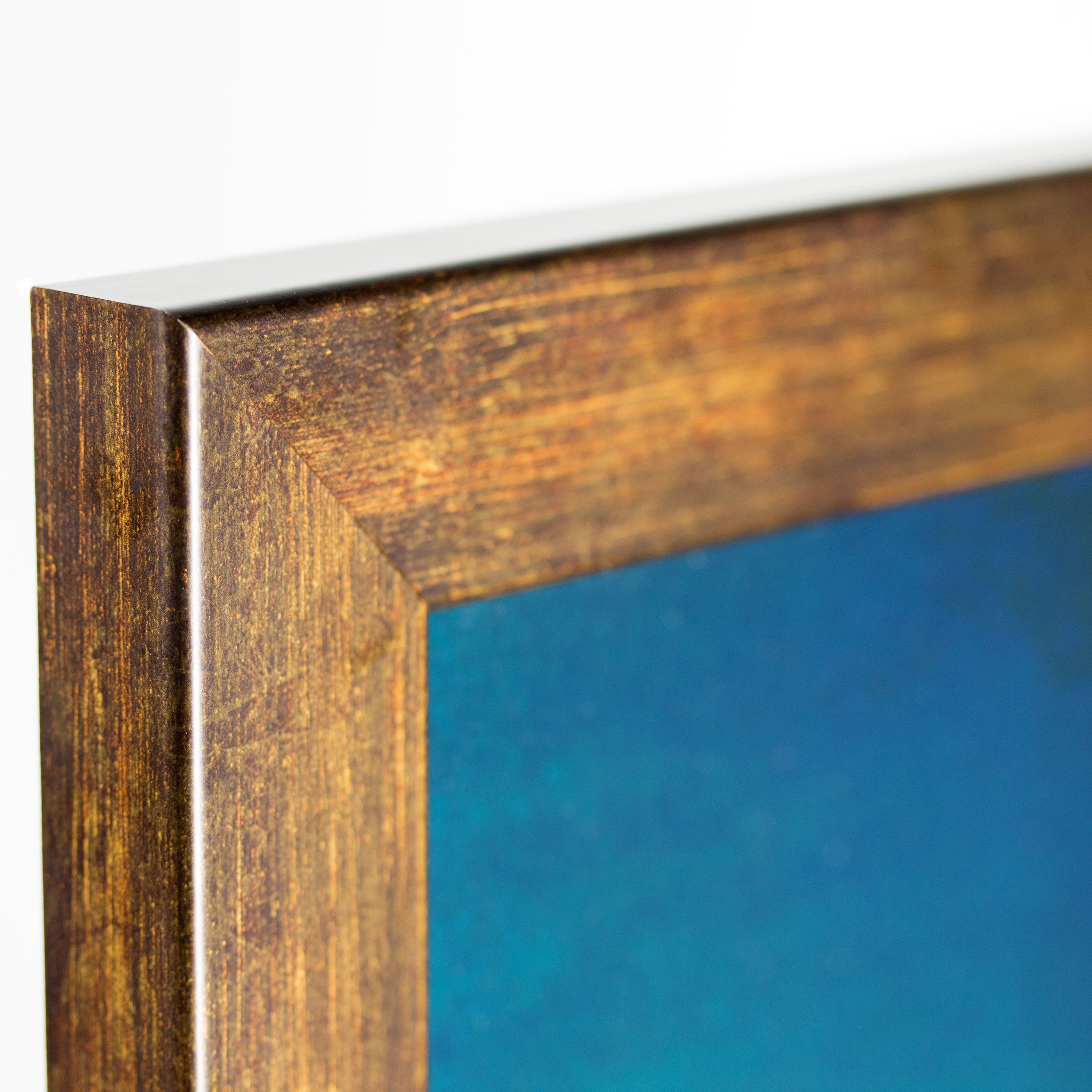 Craig Frames Bauhaus 125, 18x24 inch Picture Frame, Modern Aged Copper