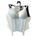 thumbnail image 2 of Adored by Adore Me Women's Reina Push Up Corset and G-String Thong Set, Sizes S-3X, 2 of 8