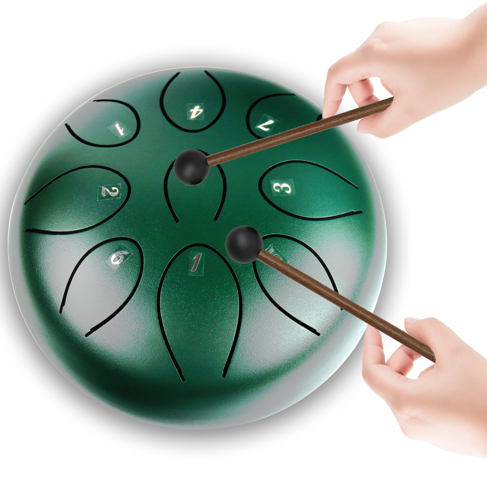 REGIS Steel Tongue Drum 8 note 6 inch Drum Set Percussion steel-tongue-drum-lidguni-15-note-14-inch-tongue-drum-instrument