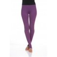 thumbnail image 1 of White Mark Cotton Solid Leggings- 201-Purple - Small, 1 of 4