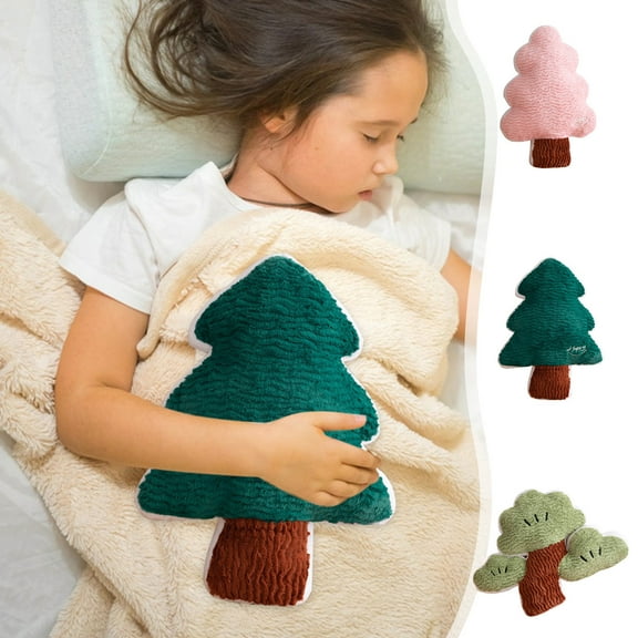 Dmlowu Christmas Tree Pillows - 10x18 inch Christmas Pillows for Couch Sofa, Fluffier Comfortable Christmas Throw Pillows for Holiday Party Christmas Decorations