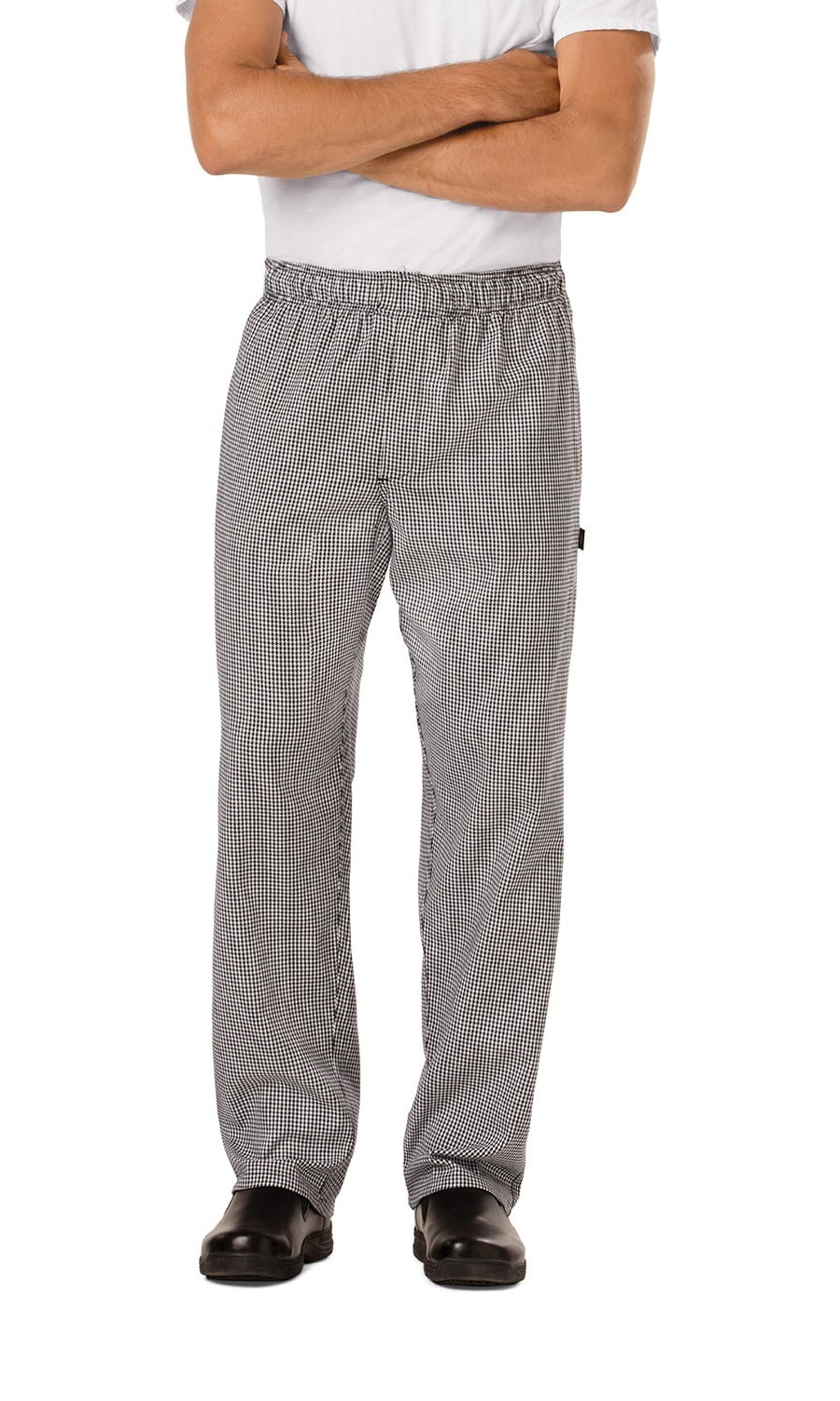 Dickies Chef DC14 Men's Traditional Baggy Zipper Fly Pant Houndstooth