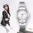 thumbnail image 4 of Reloj Mujer Acero Inoxidable Elegante Metal Contra Agua Cx Color de la Correa Blanco, 4 of 6