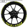 thumbnail image 3 of High Quality Reflective Stickers For Yamaha Mt-09, Decoration For Mt09 Wheel Hub, Set Of Interior And Exterior Rims Mt 09, Waterproof, 2022, 3 of 4