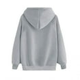 thumbnail image 3 of WREESH Sweat à Capuche Ample à Manches Longues pour Femmes Citrouille, 3 of 8