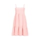 thumbnail image 4 of Vestido de Camisa Cuadrada para las Mujeres A-Línea Correas de Hombro Mini con Borde de Volantes, Vestido de Bolsillo Lateral Casual para Primavera Verano Otoño Diario Y Fiesta, 4 of 6