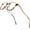 85793 Orange, variant on FONEX Acetate Titanium Glasses Frame Women Square Eyeglasses Vintage Optical Eyewear ( 85793 Pink )