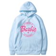 thumbnail image 1 of Barbie Let S Go Printed Pattern Ebay Plus Fleece Sweatshirt Hoodie, 1 of 2