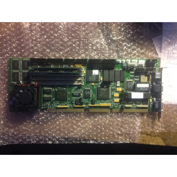 Sbc t2vpci/233m trenton 92-005449-0x rev.l-09 w/ cpu and fan, cable, ram
