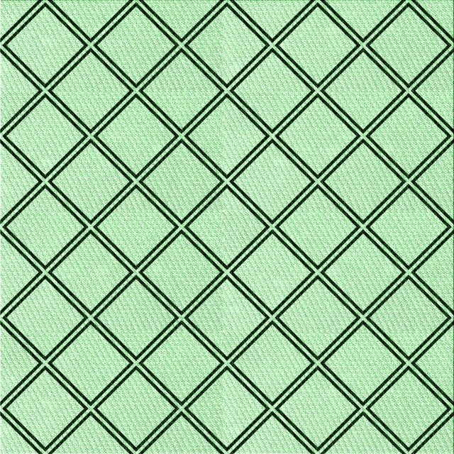 Ahgly Tapis d'Intérieur Lavable en Machine Carré Vert Menthe Transitionnel, 7 Pieds Carré