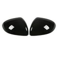 thumbnail image 1 of Wing Mirror Housing, Left Right Exterior Protector Rear View Mirror  Anti Fading ABS Plastic  For Car Glossy Black, 1 of 8