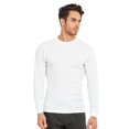 thumbnail image 2 of Top Pro Men's Classic Waffle Knit Heavyweight Cotton Long Sleeve Thermal T-Shirt Top, 2 of 4