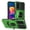 Green, variant on Compatible for TCL K24 / TCL K23 / TCL 50 LE / T434D / T434W Case with Tempered Glass Screen Protector, Magnetic Ring Kickstand Shockproof Cover - Black