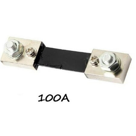 

RANMEI 1PCS DC0-100V 50/100A LED Dual Display Digital Voltmeter Ammeter Shunt