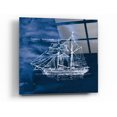 thumbnail image 1 of Epic Art 'Sailing Ships V' by Wild Apple Portfolio, Acrylic Glass Wall Art, 36"x36", 1 of 3