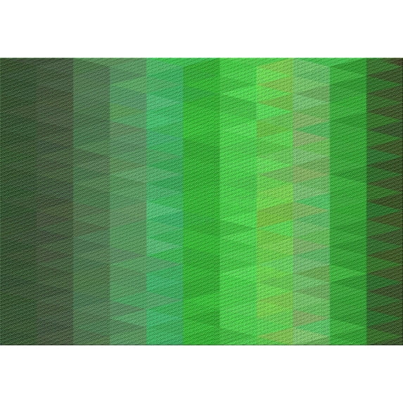 Ahgly Company Indoor Rectangle Patterned ForestGreen Area Rugs, 3' x 5'