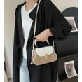 thumbnail image 7 of Kukuzhu Women Straw Crossbody Bag Leather Top Handle Straw Handbag Summer Straw Beach Bag Weave Shoulder Bag Rattan Clutch Purse, 7 of 7