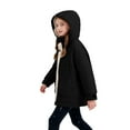 thumbnail image 6 of CPNG Kids Plush Lined Jacket Long Warm Puffer Jacket Winter Windproof Waterproof Parka Snow Coat Boys Warm Thicken Fleece Tops Girls Sherpa Outdoor Tops, 6 of 8