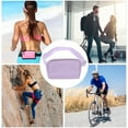 thumbnail image 4 of Unique Bargains 1 Pc Solid Color Running Waist Pack for Hiking Gym Light Purple Nylon, 4 of 4
