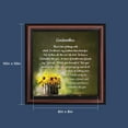 thumbnail image 2 of Godmother Gift From Godchild, Infant Baptism Gift, Religious Picture Frame, 8682W, 2 of 8