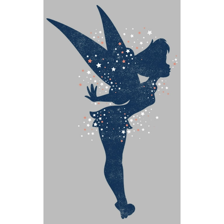 Men's Peter Pan Tinkerbell American Stars Fairy Dust Graphic Tee Athletic  Heather X Large