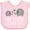 AD-Pink, variant on Inktastic My Poppi Grandpa Loves Me Boys or Girls Baby Bib