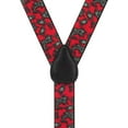 thumbnail image 3 of SuspenderStore Paisley Suspenders - 1.38-Inch Wide Elastic - Button - 4 Colors & 2 Sizes, 3 of 4