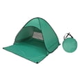 thumbnail image 2 of Tente de Plage, Tente Portable, UPF 50, Protection Solaire de Plage Vert Foncé, 2 of 8