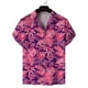 thumbnail image 2 of Camisa hawaiana de moda para hombre, camisas con estampado floral en 3D de verano, camisas de solapa, camisas de manga corta Y2k con botones, blusas de playa de gran tamaño, 2 of 5