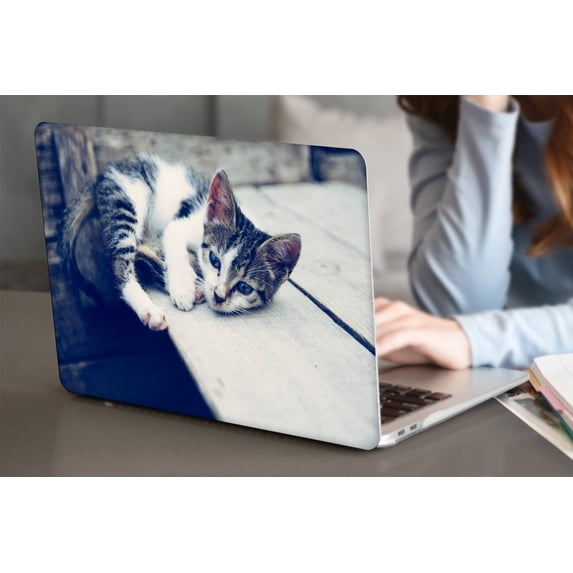 KSK KAISHEK Hard Case Cover Only for MacBook Pro 13 inchs with No Touch No USB-C, No CD-ROM + Black Keyboard Cover Model: A1502 A1425 Animal A 0164