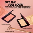 thumbnail image 4 of MAKE UP FOR EVER Artist Blush Longwear Skin-Fusing Powder Blush - B330 Positive Papaya 0.14oz, 4 of 9