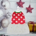 thumbnail image 5 of Bobasndm Christmas Dresses for Small Dogs Girls Pet Clothes Thanksgiving Dress Puppy Skirt Soft Chihuahua Outfit Clothes Kid Girl Dog Dress, 5 of 9