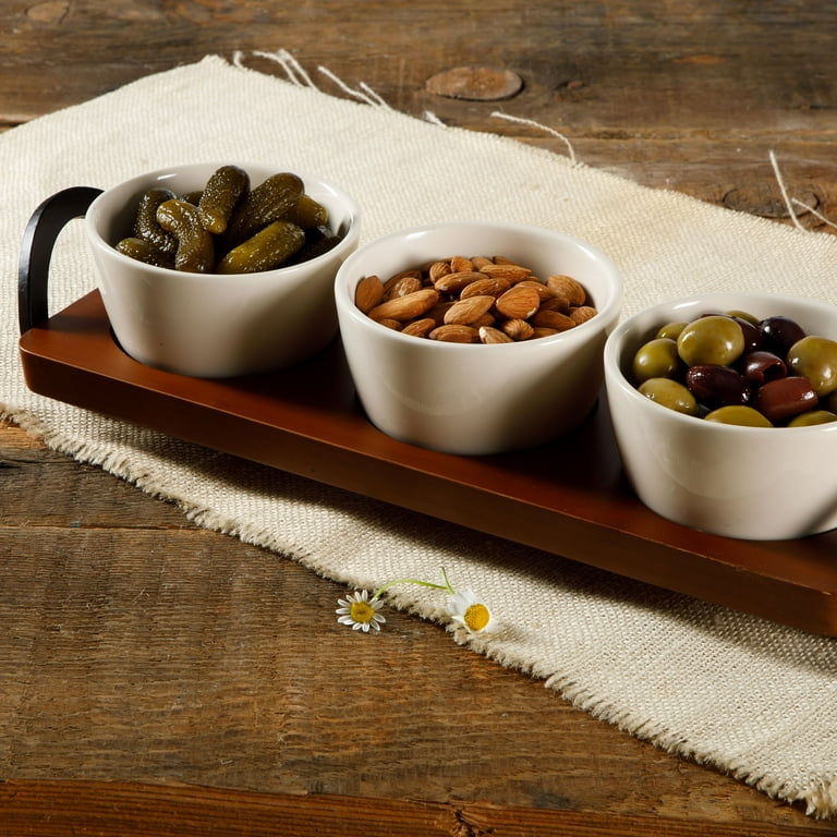 Wooden Condiment Holder  Condiment Caddy For Hospitality